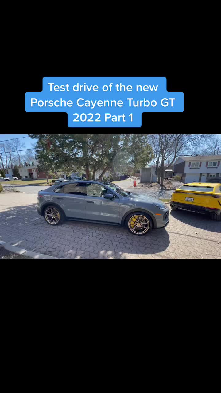 #automotive #automobile test drive #porsche #cayenneturbogt #cayenneturbo #sportcar #sportcars #porschecayenneturbogt #automobiles #testdrive @porsche @LamborghiniMTL