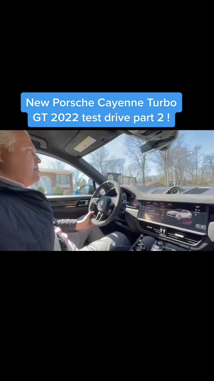 Part 2 test drive un #montreal #quebec #canada #porsche #cayenneturbogt #cayenneturbo #porschecayenneturbogt @porsche @lamborghinimtl @Nicolas Tetrault MSc #automobiles #automobile #suv #sportcar #sportscars #nicolastetrault