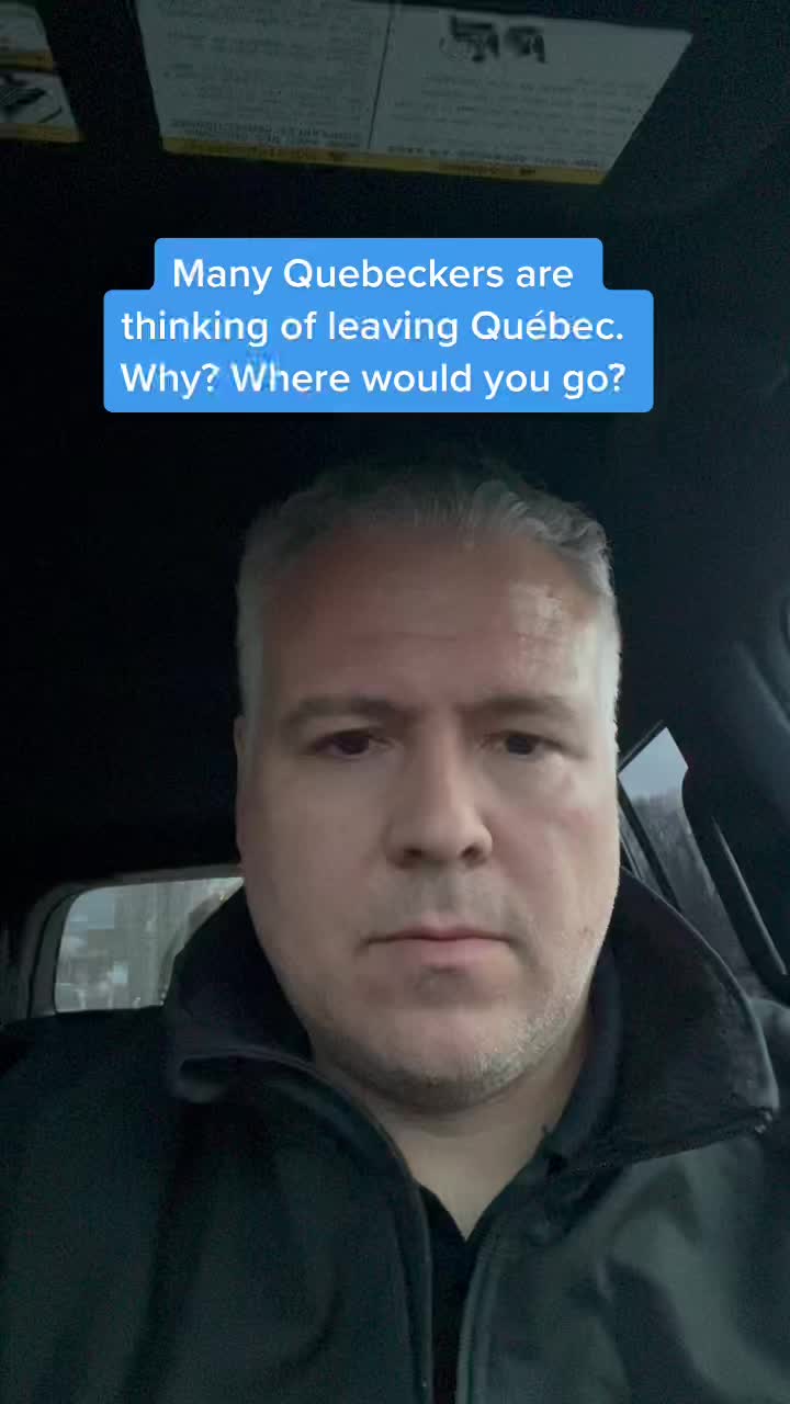 #Quebec #westislandmontreal #polqc #cdnpoli Many Quebeckers are thinking of leaving Quebec. Why ? For what negative reasons ? Where would you go ? #nicolastetrault #montreal