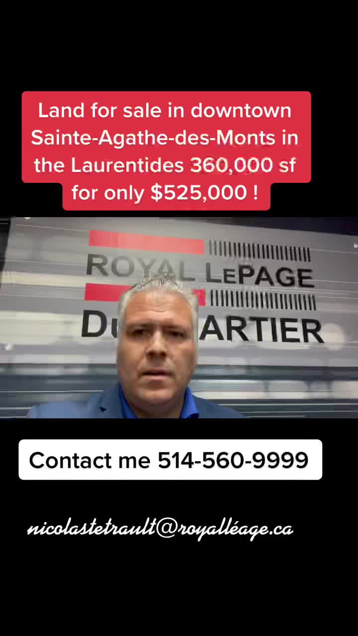 #laurentides #landforsale #quebec #montreal #nicolastetrault #realestatebroker #realestateagent #canada