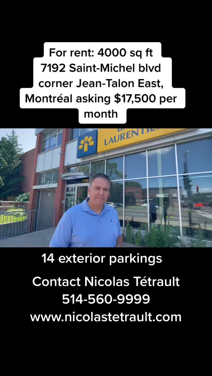 #realestatebroker #realestateagent #montreal #realestate #commercialrealestate #montrealbroker #nicolastetrault